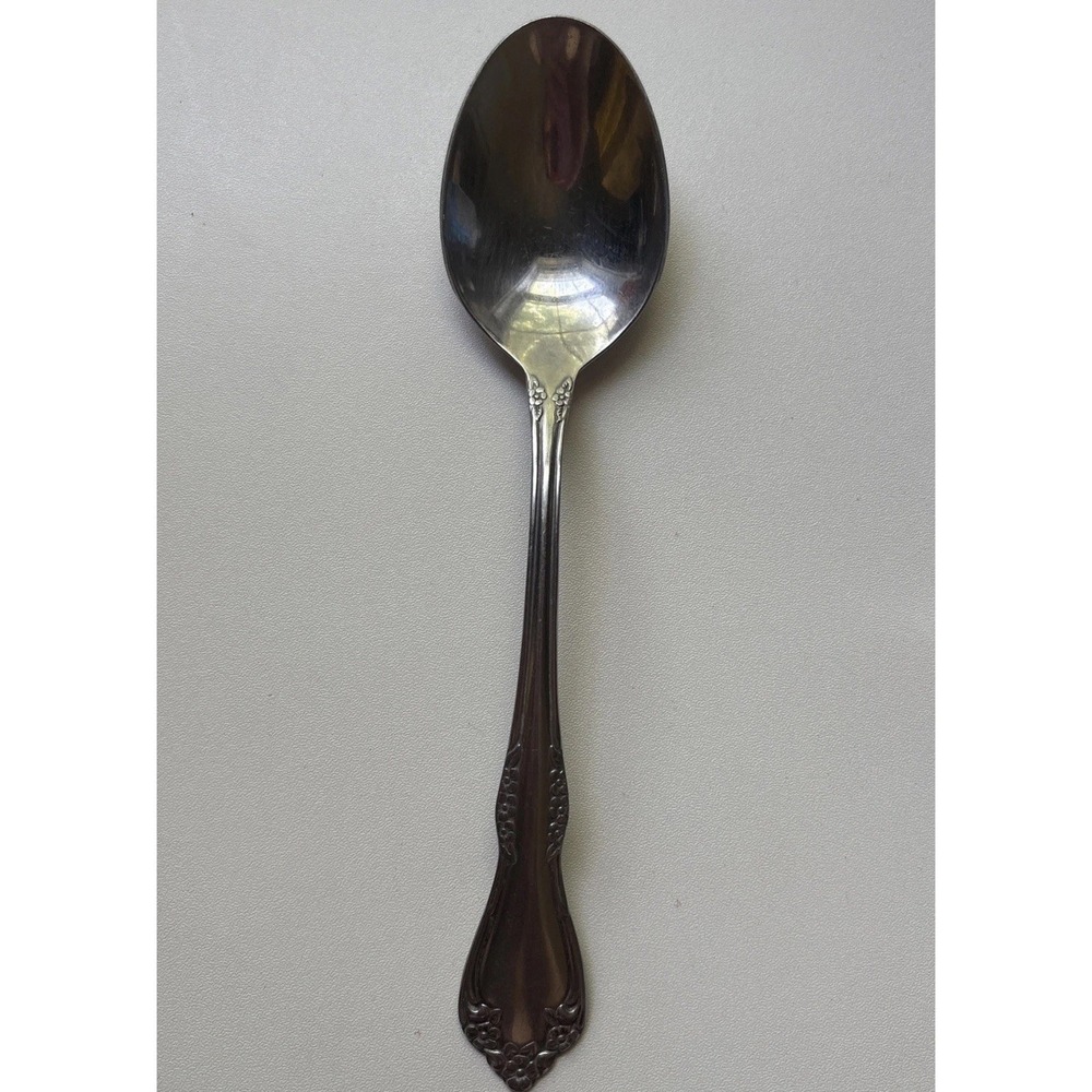Oneida Wm. A Rogers Stainless Steel MANSFIELD/AMADEUS Table Serving Spoon